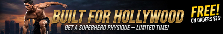 BUILT FOR HOLLYWOOD BONUS FREE ON ALL ORDERS OVER $75!