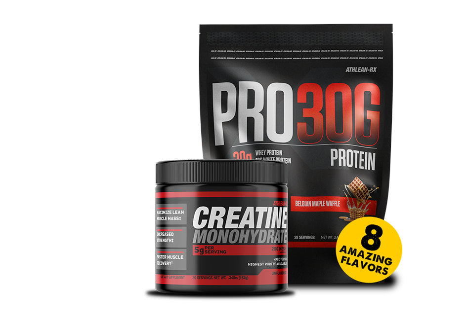 ATHLEAN RX PRO30G & CREATINE MONOHYDRATE