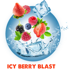 Icy berry blast flavor icon