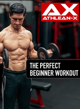 THE PERFECT BEGINNER WORKOUT cover - The definitive guide to building ripped, athletic muscle.
