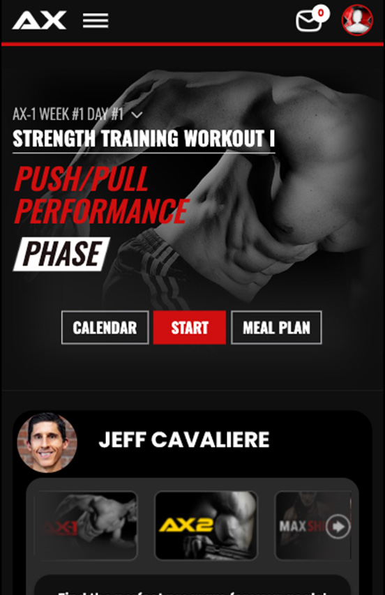 Custom Portal - personalized training experience