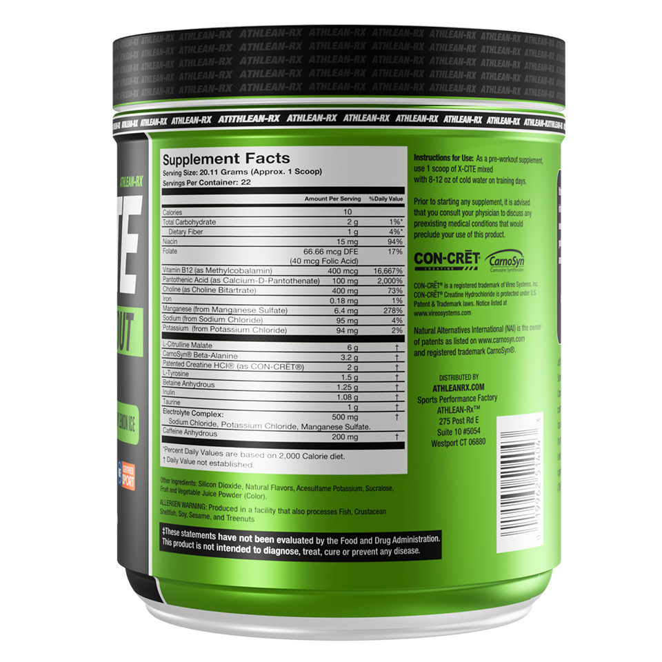 X-CITE | Pre Workout