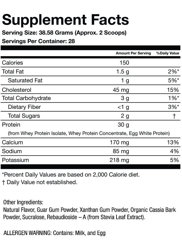 PRO30G - Frosted Cinnamon Bun