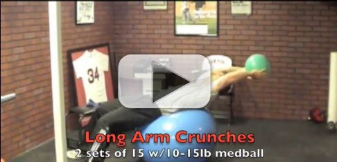 Long best sale arm crunches