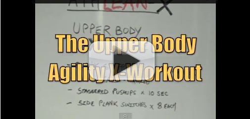 Upper body best sale agility exercises