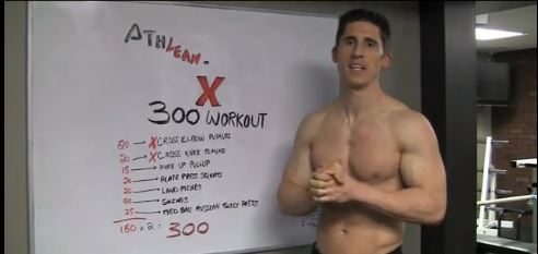 300 workout before and after