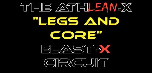 ELASTIC Legs and Core Workout With Standing Ab Exercises AthLEANX