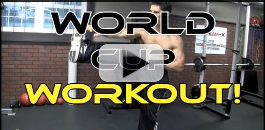 world cup soccer workout