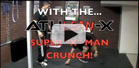 One Ab Exercise 100 Activation SUPER X MAN CRUNCHES ATHLEAN X