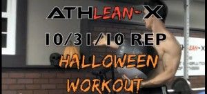 103110 Halloween workout