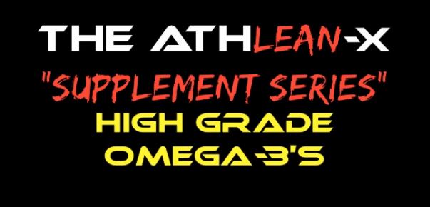 Slash Your Workout Recovery Time in Half with High Grade OMEGA 3