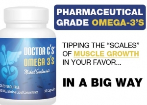 High Grade Omega 3 s for Building High Quality Muscle NEW