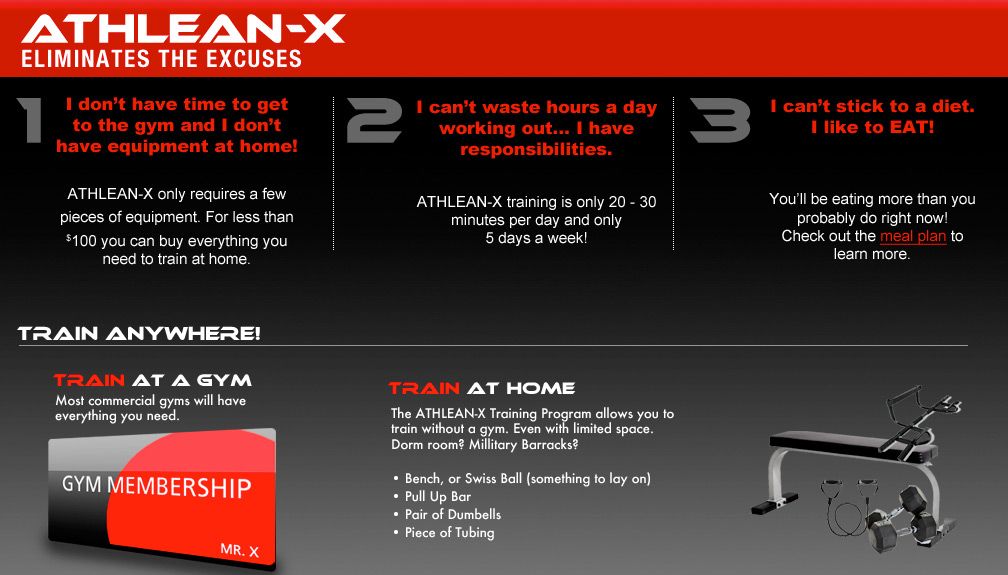 6 Day Athlean X Workout Plan for Build Muscle