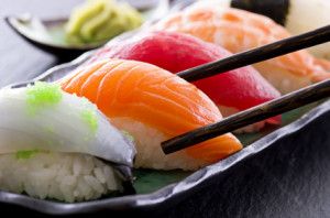 sushi healthiest options