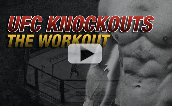 UFC knockouts workout