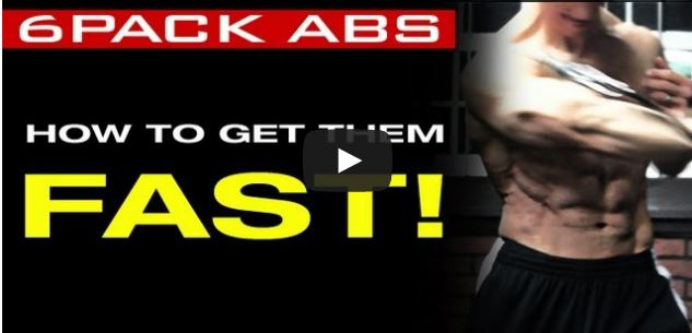 How to get six-pack abs as fast as possible