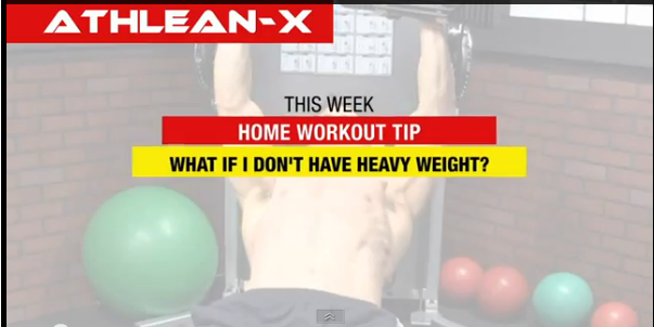 Athlean x at home best sale chest workout