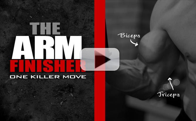 Ultimate Arm Workout FINISHER! Hit Both Biceps and Triceps in the Same  Move!