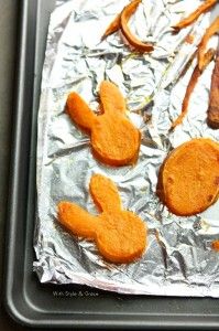 easter sweet potato bunnies
