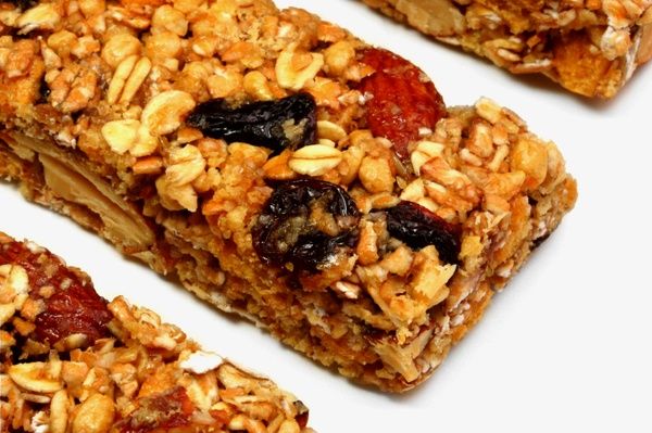 homemade granola and protein bars