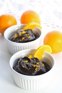 dark chocolate orange avocado pudding recipe
