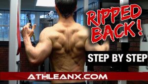 ripped back step by step