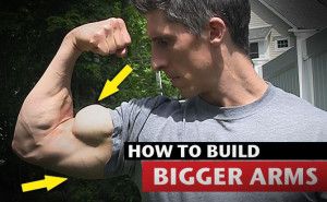 how to get big arms faster