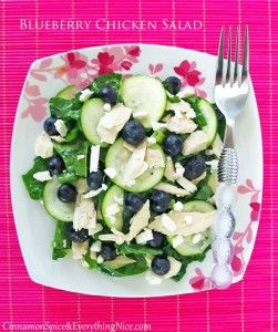 blueberry chicken salad