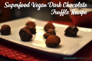 dark chocolate truffle recipe