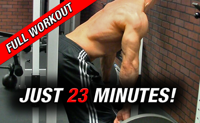 Full 23 Minute BACK WORKOUT (Yesthat short!)