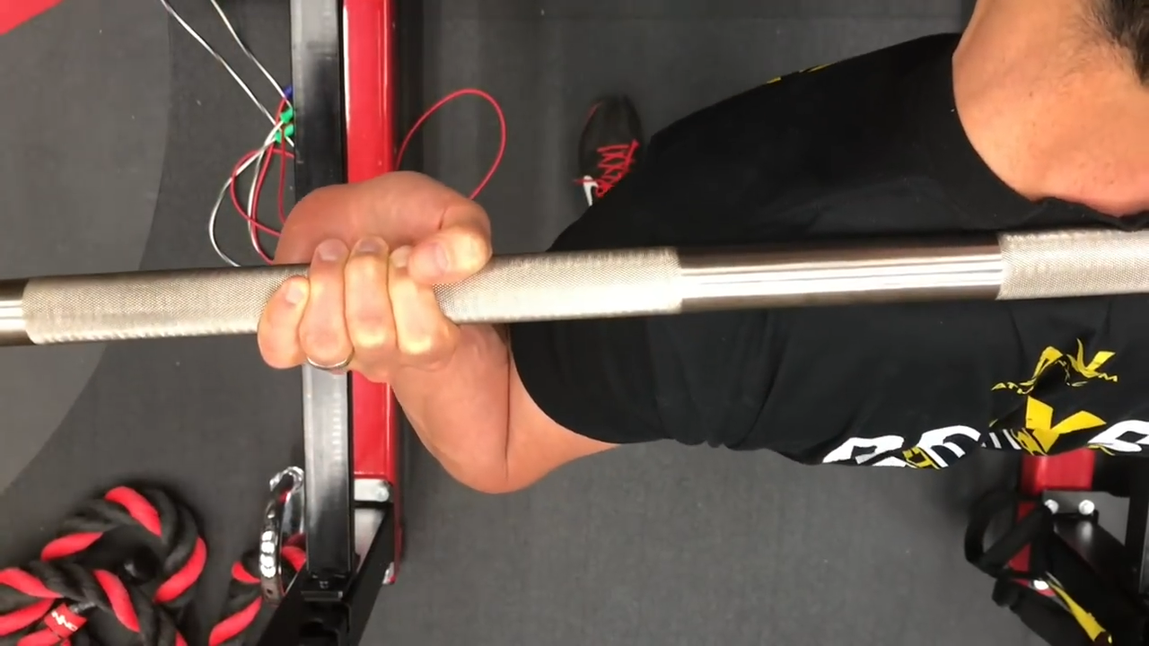 bar position over feet in squat