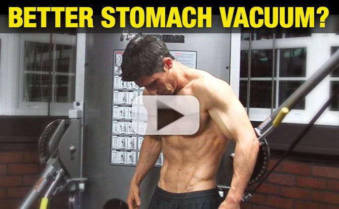 vacuum exercise for smaller waist