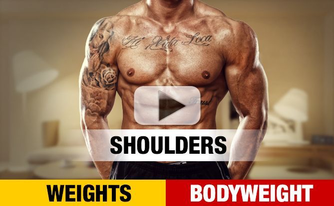 Arm and shoulder online bodyweight workout