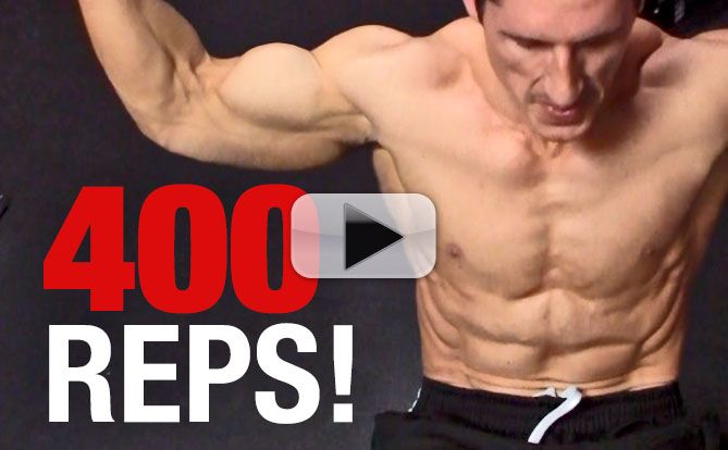 My 400 Rep Ab Workout Can You Do It Athlean X