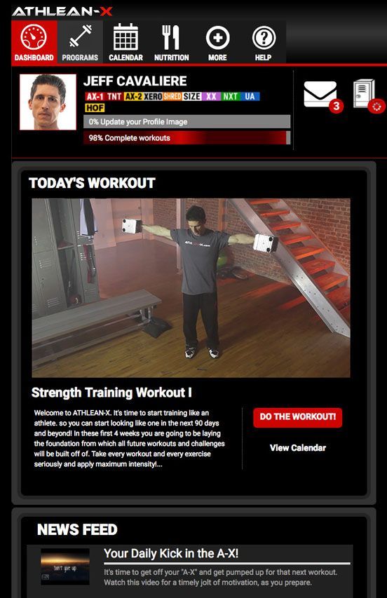 the best day by day workout program for men athlean x athlean x