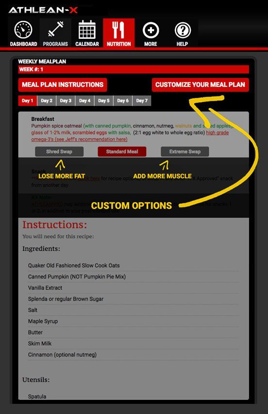 athlean x meal plan pdf download