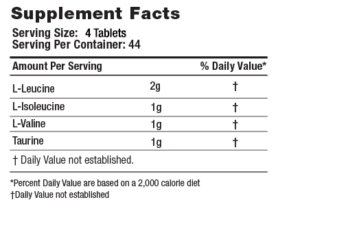 AALPHA Supplement Facts