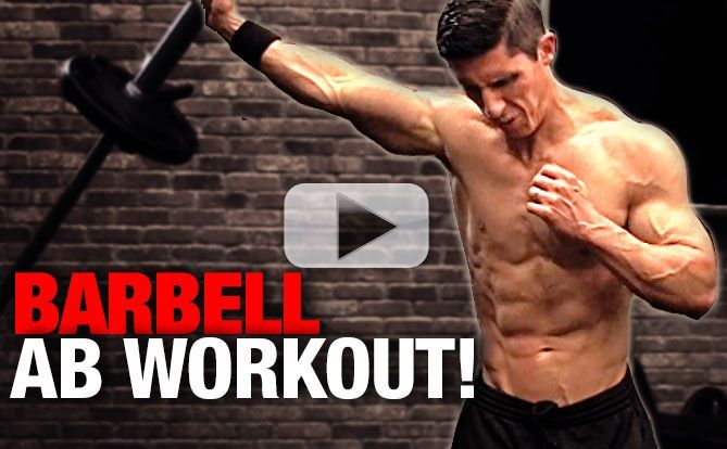 4 ways to crush your absobliqueswith a barbell