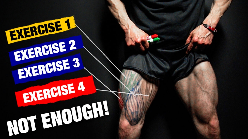how to construct a complete leg workout