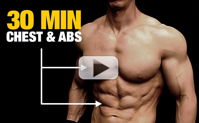 Chest and Abs Workout... (AT THE SAME TIME!) | ATHLEAN-X