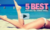 5 Best Moves for THINNER THIGHS!