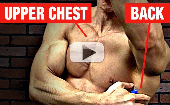 Chest exercise best sale without equipment