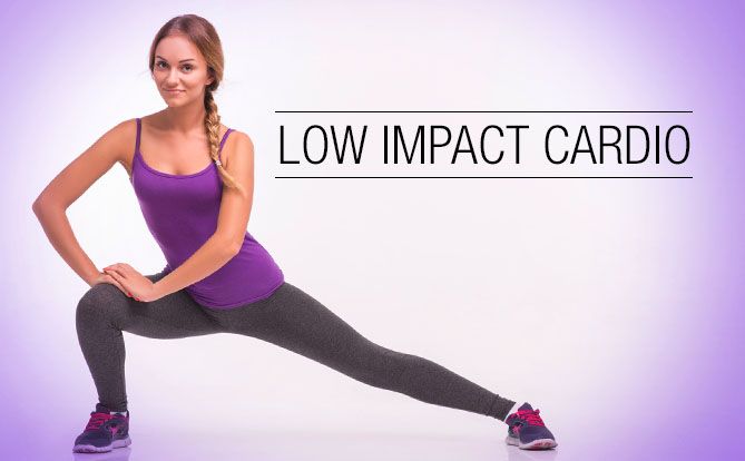 Low impact. Low Impact Cardio.