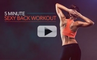 BACK ON FIRE Workout (5 Minute Super Sculptor!!)