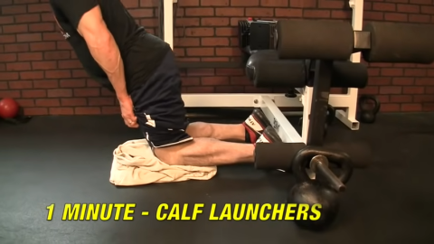 one minute of calf launchers