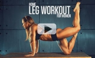 Women's Home LEGS Routine (BODYWEIGHT ONLY!!)
