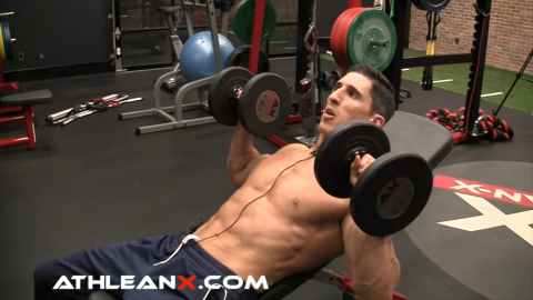 Dumbbell Bench Press | Better Chest Activation | ATHLEAN-X