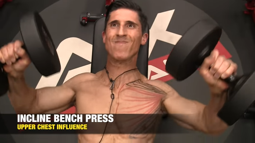 incline bench for upper pecs