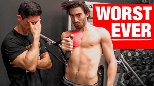 The DUMBEST Chest Exercise Ever (WARNING!!)