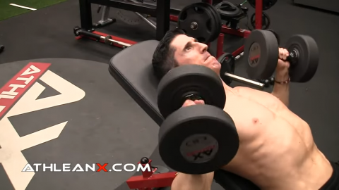 incline dumbbell bench press